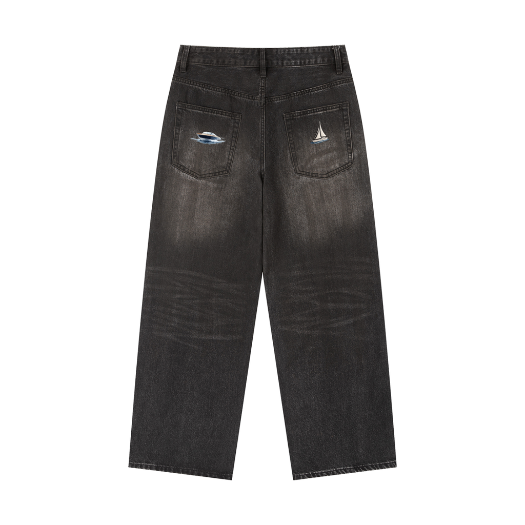 Black Riviera Jeans