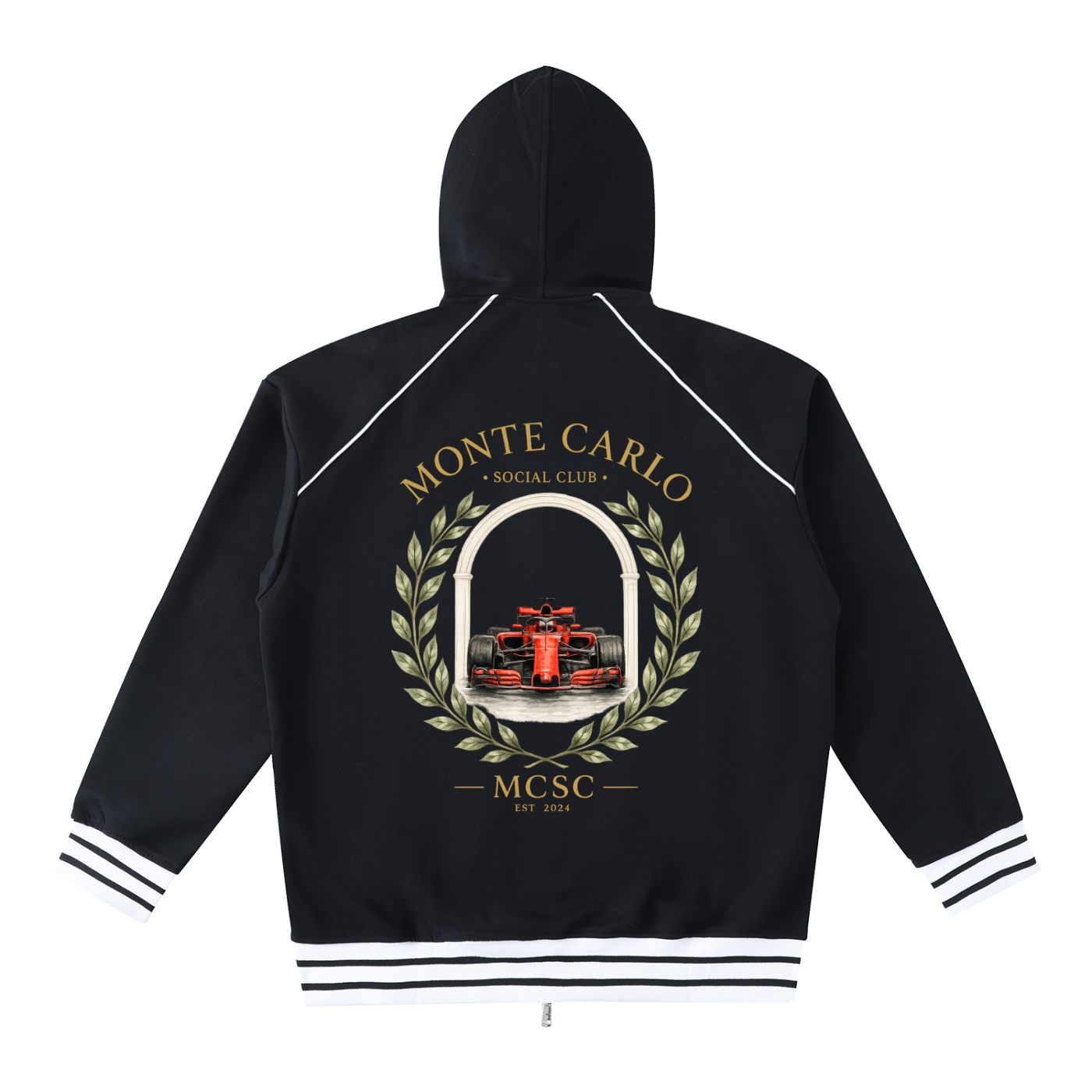 Grand Prix Zip Up Hoodie